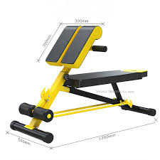 Adjustable Fitness Multi-Workout Abdominal Bench, All-in-one AB Roman Chair, Fitness Equipment Dumbbell Bench For Gym Home